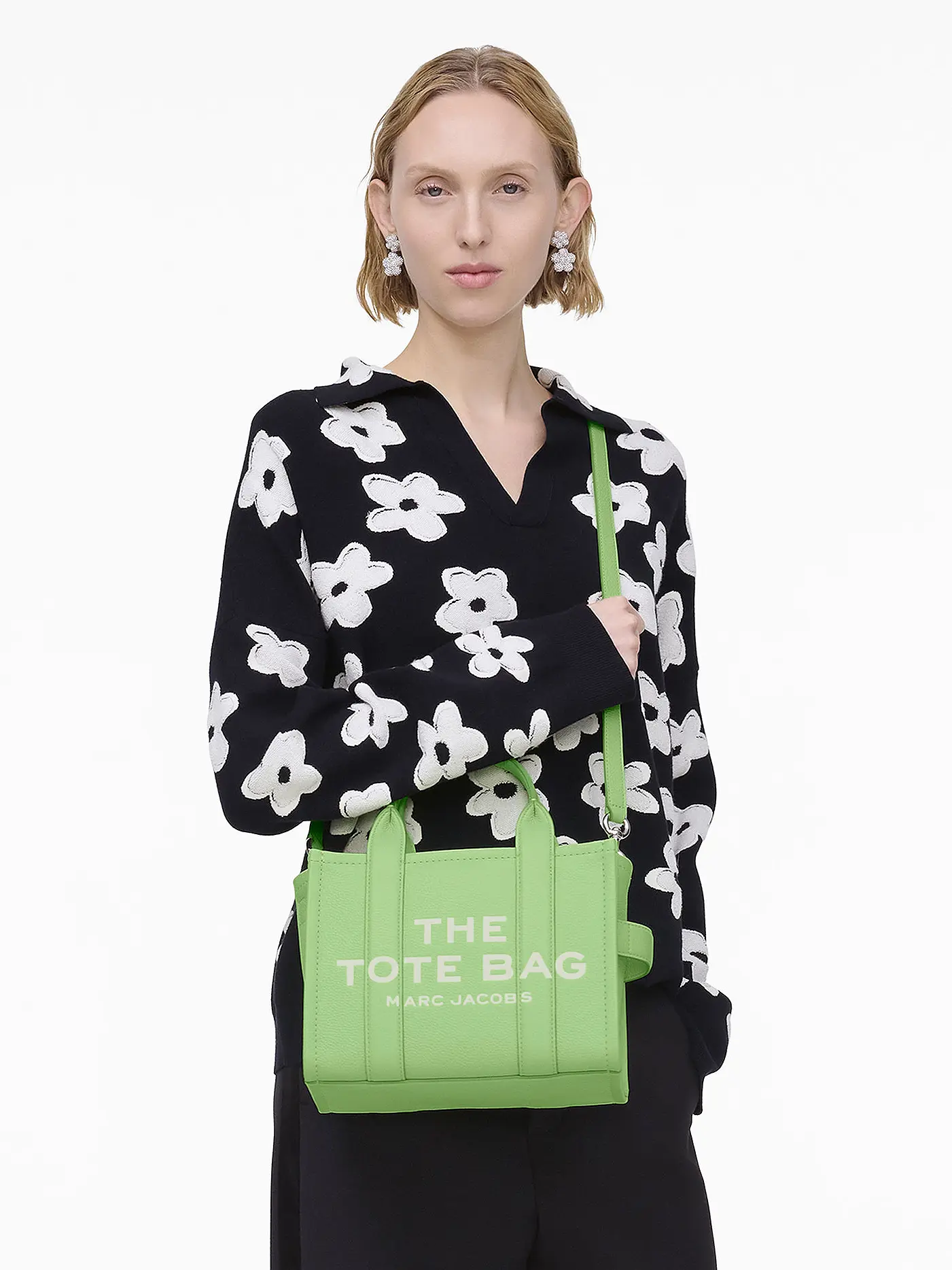 MARC JACOBS | Ledertasche - Tote Bag THE SMALL TOTE LEATHER | 